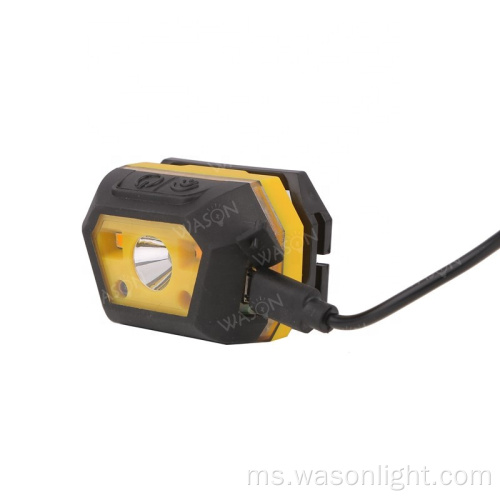 Wason bersepadu super mini pintar gerakan penginderaan luaran sukan LED lampu kepala bebas tangan lampu untuk memancing bekerja